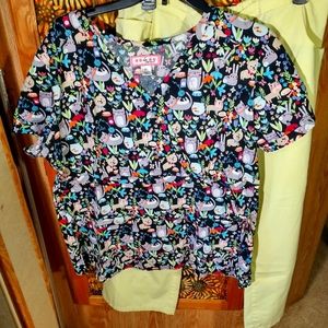 Koi/Dickies Scrub Set Size XL/L